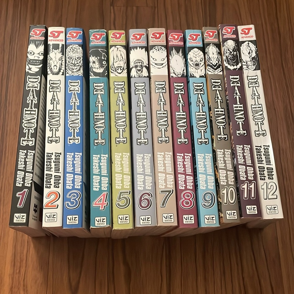 Deathnote Volumes 1-12